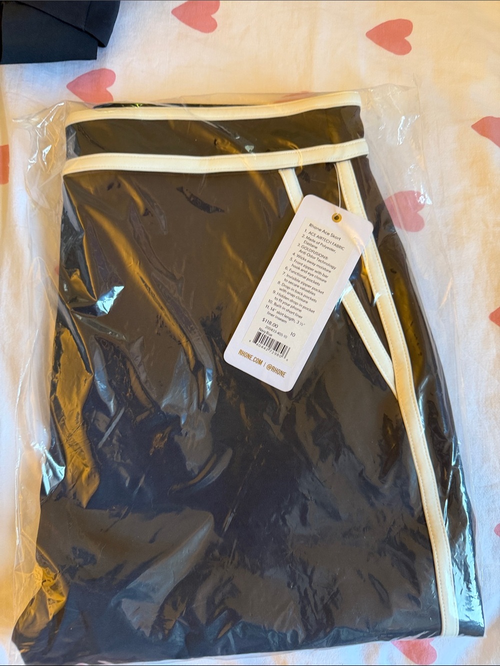 RHONE Navy Skort with White Piping - Picture 4 of 6